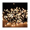 Wreath of LED Lights Lumineo Cherry Compact White (14 m)