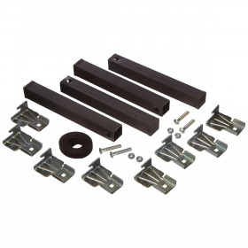 Bed legs Micel Steel 4 Pieces (4 x 3 x 25,5 cm)