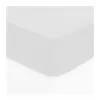 Fitted bottom sheet Atmosphera White (90 x 190 cm)