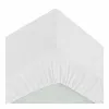 Fitted bottom sheet Atmosphera White (140 x 190 cm)