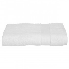 Bath towel Atmosphera Cotton White 450 g/m² (70 x 130 cm)