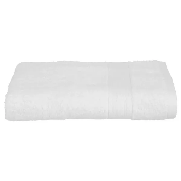 Bath towel Atmosphera Cotton White 450 g/m² (70 x 130 cm)