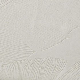 Curtain Atmosphera Tropical Polyester White (140 x 240 cm)