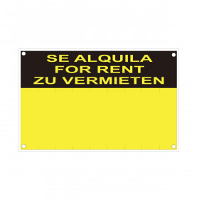 Sign Normaluz Se vende/for sale/zu verkaufen PVC (45 x 45 x 70 cm)