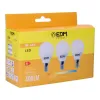 Pack of 3 LED bulbs EDM G 5 W E14 400 lm Ø 4,5 x 8 cm (3200 K)