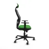 Dining Chair DKD Home Decor Polyester Light grey Oak (48 x 44 x 84 cm)