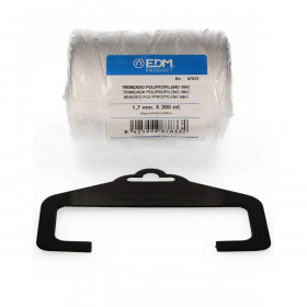 Braided rope EDM White polypropylene