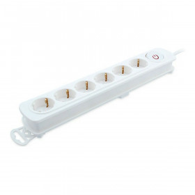 Power Socket - 6 Sockets with Switch TM Electron 3680 W