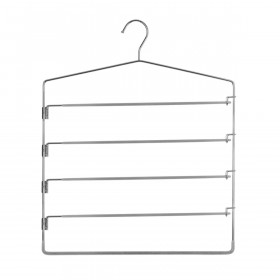5-in-1 Multiple Trouser Hanger 5five Silver Iron (37 x 44,8 cm)