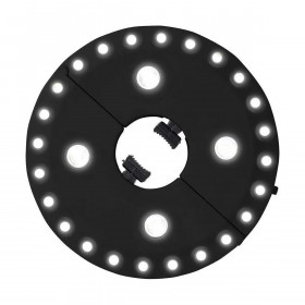 LEDlamp Solar Black polypropylene (16 cm)