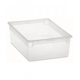 Multi-use Box Terry Light Box M With lid Transparent polypropylene Plastic 27,8 x 39,6 x 13,2 cm