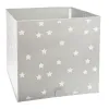 Multi-purpose basket Atmosphera Children's Stars Textile (29 x 29 x 29 cm)