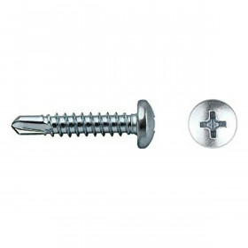 Self-tapping screw CELO 4,8 x 50 mm Metal plate screw 250 Units Galvanised