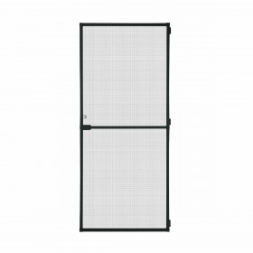 Anti-Mosquito Curtain Schellenberg Doors With frame Fibreglass Black Aluminium (100 x 210 cm)