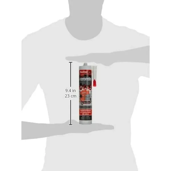 Sealer/Adhesive Fischer 512348 Cement Dark grey 310 ml