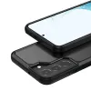 Crong Hybrid Clear Cover - Case for Samsung Galaxy S22+ (black)