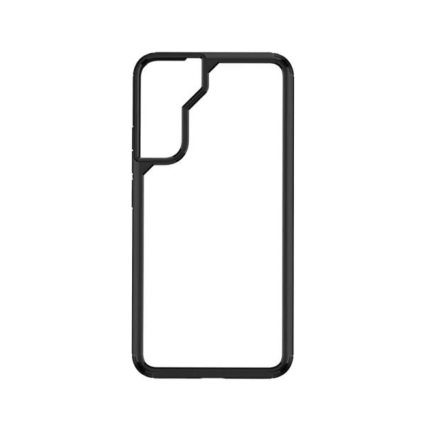 Crong Hybrid Clear Cover - Case for Samsung Galaxy S22+ (black)