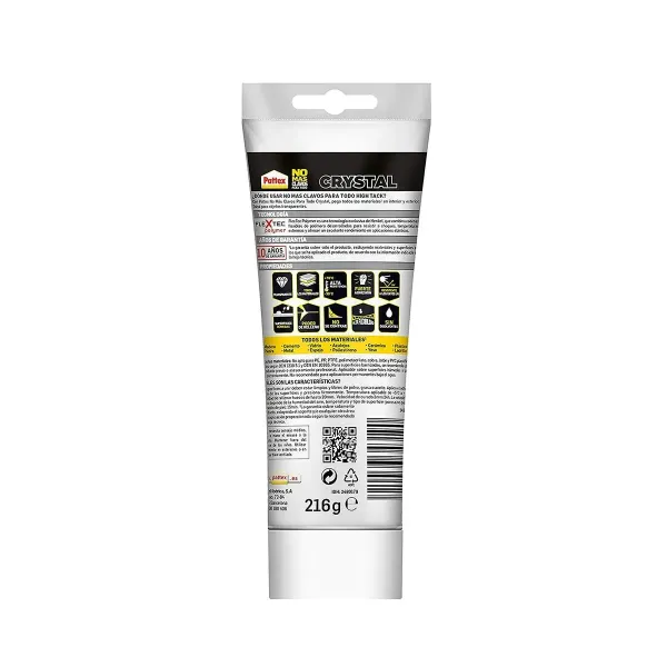 Instant Adhesive Pattex Transparent Paste 216 g