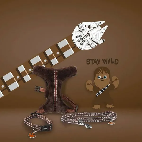 Dog Harness Star Wars Brown M/L