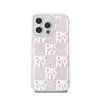 DKNY Liquid Glitter Multilogo - Case for iPhone 15 Pro Max (pink)