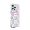 DKNY Liquid Glitter Multilogo - Case for iPhone 15 Pro Max (pink)