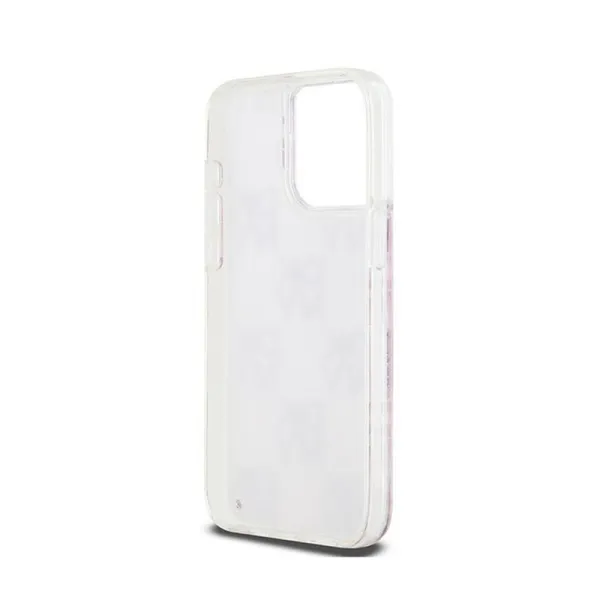 DKNY Liquid Glitter Multilogo - Case for iPhone 15 Pro Max (pink)