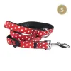 Dog Lead Minnie Mouse Red