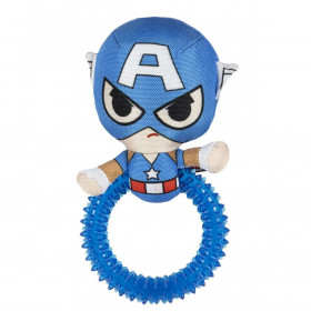 Dog toy The Avengers Blue 100 % polyester