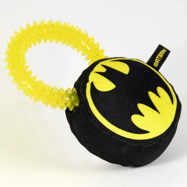 Dog toy Batman Yellow 100 % polyester