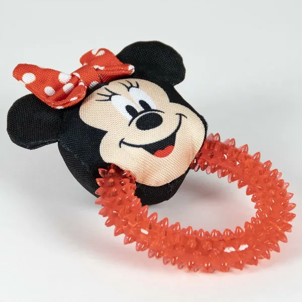 Dog toy Minnie Mouse Red 100 % polyester