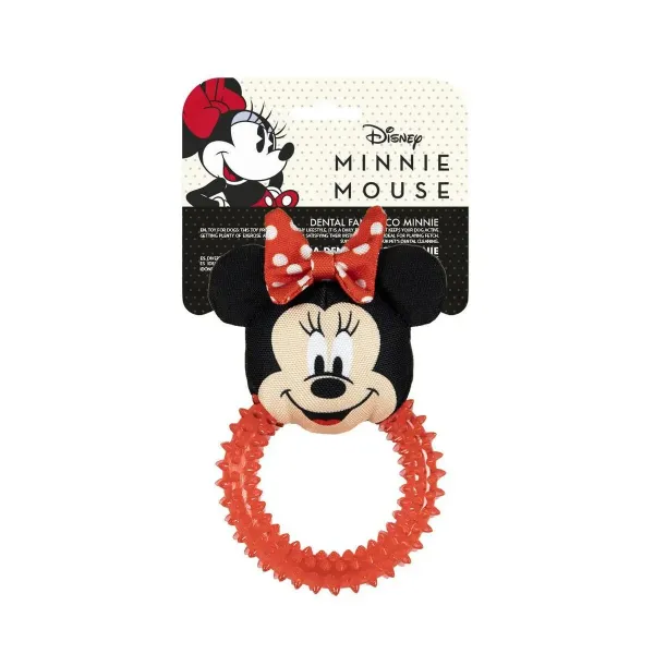 Dog toy Minnie Mouse Red 100 % polyester