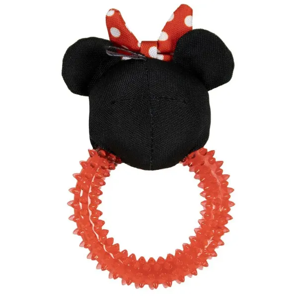 Dog toy Minnie Mouse Red 100 % polyester