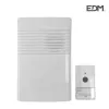 Wireless Doorbell with Push Button Bell EDM 80 dB 14,8 x 9,7 x 4 cm (12 V)