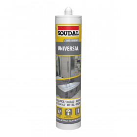 Silicone Soudal 115927 Universal Grey 280 ml