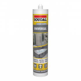 Silicone Soudal 115924 Universal Silver 280 ml