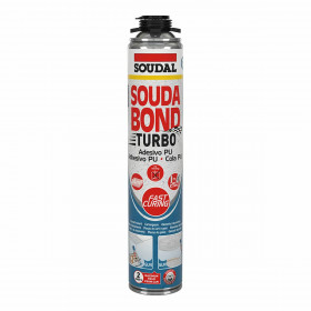 Foam Soudal SoudaBond Turbo Polyurethane Gun 750 ml