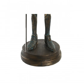 Decorative Figure DKD Home Decor Copper 10 x 10 x 48 cm