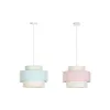Ceiling Light DKD Home Decor 40 x 40 x 30 cm Green Light Pink 50 W (2 Units)
