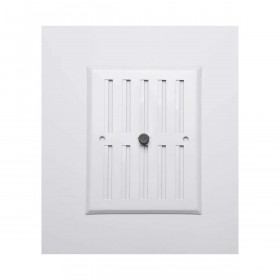 Grille Fepre Adjustable Aluminium White (17 x 13 cm)