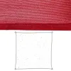 Shade Sails Awning Cherry Polyethylene 500 x 500 x 0,5 cm