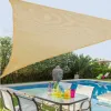 Shade Sails Awning 3,5 x 3,5 m Chocolate Polyethylene 350 x 350 x 0,5 cm