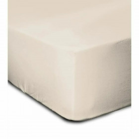Fitted sheet Lovely Home Beige 180 x 200 cm