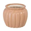 Planter 17,5 x 17,5 x 14,5 cm Ceramic Salmon