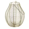 Lantern 24 x 24 x 29 cm Candleholder Golden Iron Lantern