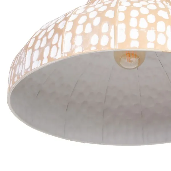 Ceiling Light 36,5 x 36,5 x 19 cm Metal White