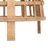 Ceiling Light 33,5 x 33,5 x 48,5 cm Natural Bamboo 220 V 240 V 60 W