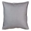 Cushion Polyester Light grey 45 x 45 cm
