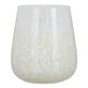 Candleholder Crystal White 13 x 13 x 15 cm