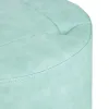Pouffe Blue Synthetic Leather 38 x 38 x 42 cm DMF