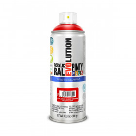 Spray paint Pintyplus Evolution RAL 3020 400 ml Water based Traffic Red